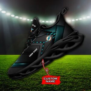 Custom Name Miami Dolphins Personalized Max Soul Shoes Fan Gift