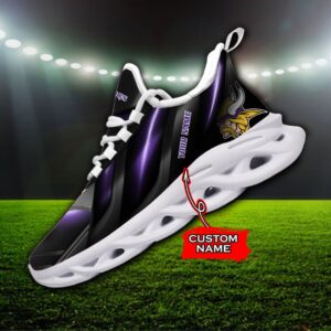 Custom Name Minnesota Vikings Personalized Max Soul Shoes Ver 1