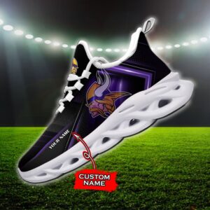 Custom Name Minnesota Vikings Personalized Max Soul Shoes Ver 2