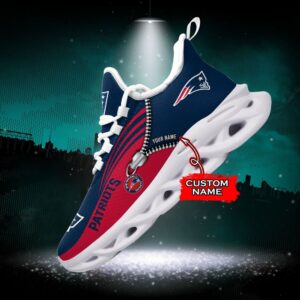 Custom Name New England Patriots Personalized Max Soul Shoes 75