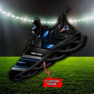 Custom Name New England Patriots Personalized Max Soul Shoes 86