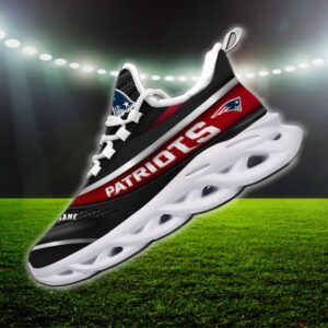Custom Name New England Patriots Personalized Max Soul Shoes 94