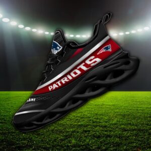Custom Name New England Patriots Personalized Max Soul Shoes 94