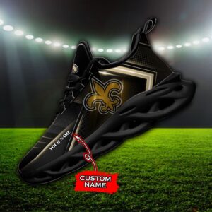 Custom Name New Orleans Saints Personalized Max Soul Shoes Ver 2