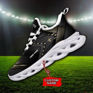 Custom Name New Orleans Saints Personalized Max Soul Shoes Ver 3
