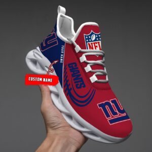 Custom Name New York Giants Personalized Max Soul Shoes for Fan