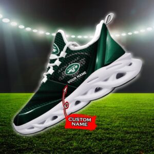 Custom Name New York Jets Personalized Max Soul Shoes