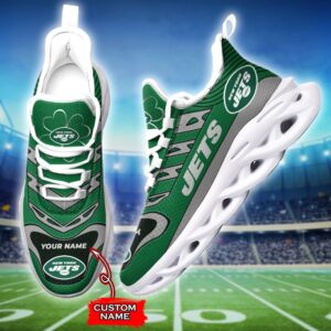 Custom Name New York Jets Personalized Max Soul Shoes 76