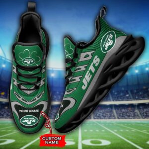 Custom Name New York Jets Personalized Max Soul Shoes 76