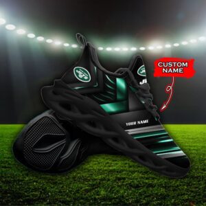 Custom Name New York Jets Personalized Max Soul Shoes 86