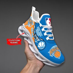 Custom Name New York Knicks Personalized Max Soul Shoes 100 M12