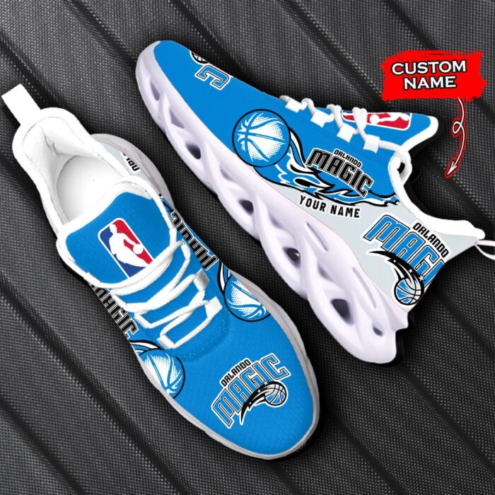 Custom Name Orlando Magic Personalized Max Soul Shoes 100 M12