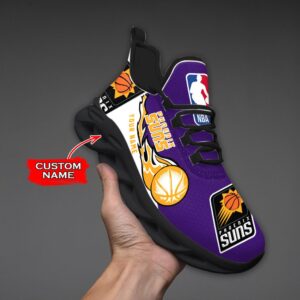 Custom Name Phoenix Suns Personalized Max Soul Shoes 100 M12