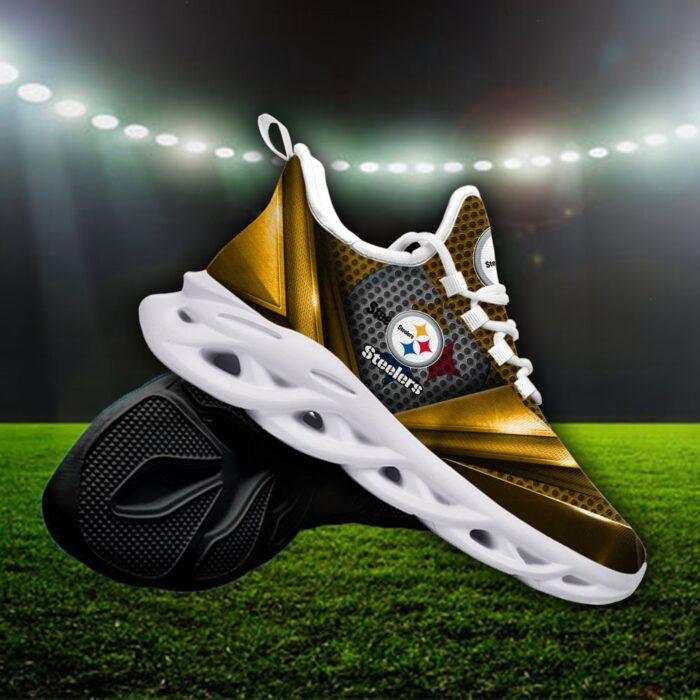 Custom Name Pittsburgh Steelers Personalized Max Soul Shoes