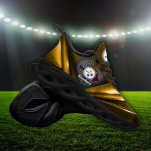 Custom Name Pittsburgh Steelers Personalized Max Soul Shoes