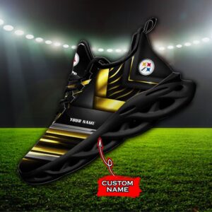 Custom Name Pittsburgh Steelers Personalized Max Soul Shoes 86