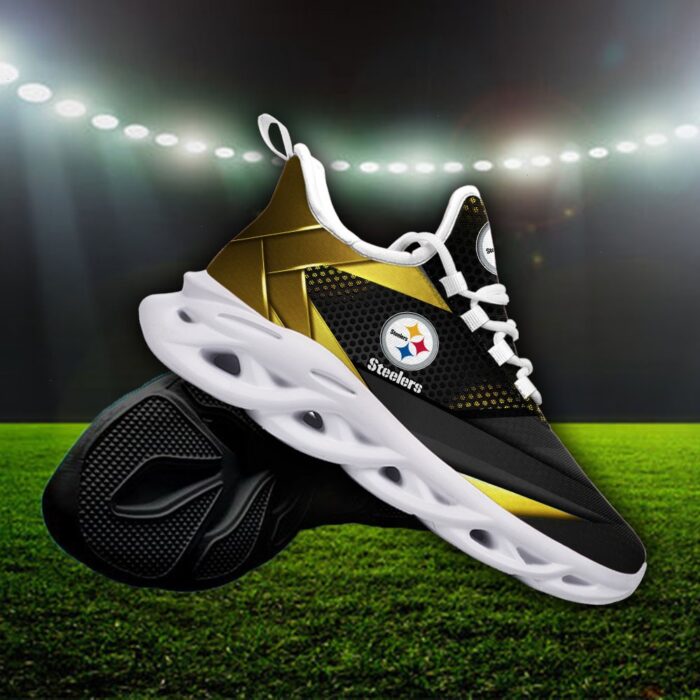 Custom Name Pittsburgh Steelers Personalized Max Soul Shoes 87