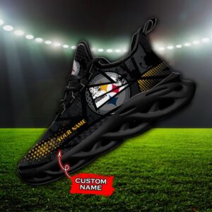 Custom Name Pittsburgh Steelers Personalized Max Soul Shoes 92