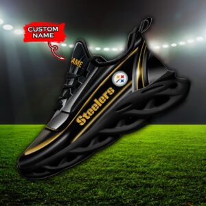 Custom Name Pittsburgh Steelers Personalized Max Soul Shoes 95