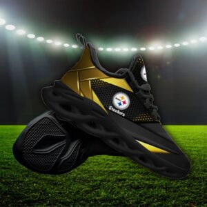 Custom Name Pittsburgh Steelers Personalized Max Soul Shoes C15 CH1