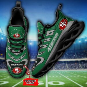 Custom Name San Francisco 49ers Personalized Max Soul Shoes 76