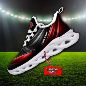 Custom Name San Francisco 49ers Personalized Max Soul Shoes 85