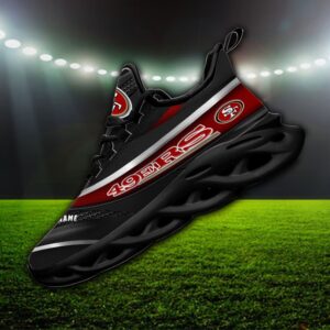 Custom Name San Francisco 49ers Personalized Max Soul Shoes 94