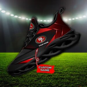 Custom Name San Francisco 49ers Personalized Max Soul Shoes C15 CH1