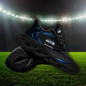 Custom Name Seattle Seahawks Personalized Max Soul Shoes 87