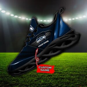 Custom Name Seattle Seahawks Personalized Max Soul Shoes 89