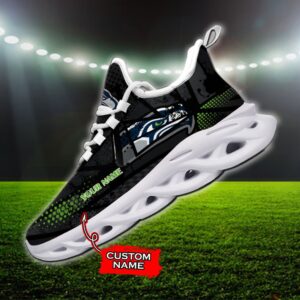 Custom Name Seattle Seahawks Personalized Max Soul Shoes 92