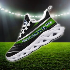 Custom Name Seattle Seahawks Personalized Max Soul Shoes 94
