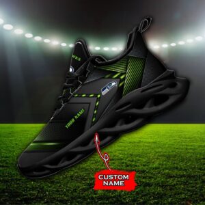 Custom Name Seattle Seahawks Personalized Max Soul Shoes Fan Gift