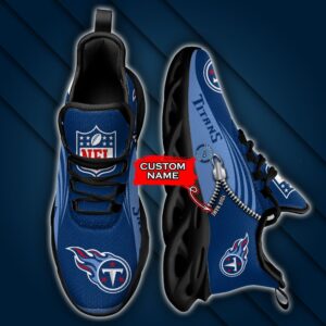 Custom Name Tennessee Titans Personalized Max Soul Shoes 75