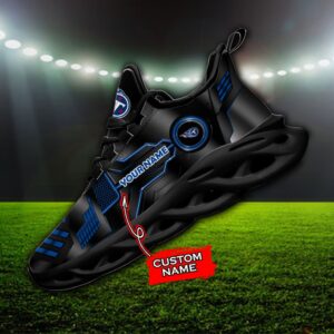 Custom Name Tennessee Titans Personalized Max Soul Shoes 81