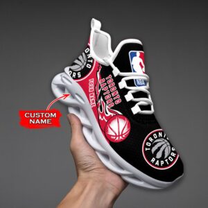 Custom Name Toronto Raptors Personalized Max Soul Shoes 100 M12