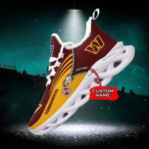 Custom Name Washington Commanders Personalized Max Soul Shoes 75