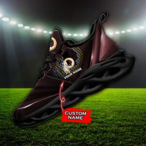 Custom Name Washington Redskins Personalized Max Soul Shoes