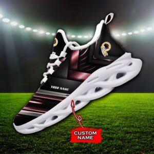Custom Name Washington Redskins Personalized Max Soul Shoes 86