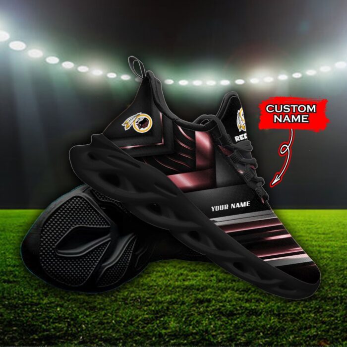 Custom Name Washington Redskins Personalized Max Soul Shoes 86