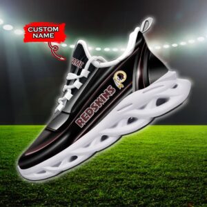 Custom Name Washington Redskins Personalized Max Soul Shoes 95