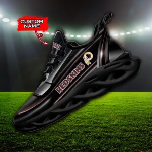 Custom Name Washington Redskins Personalized Max Soul Shoes 95