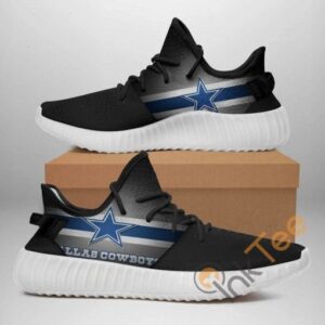 Dallas Cowboys Custom Shoes Personalized Name Yeezy Sneakers
