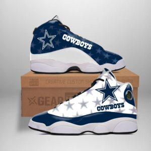 Dallas Cowboys J13 Sneakers Custom For Fans