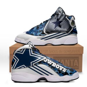 Dallas Cowboys JD13 Sneakers Custom Shoes