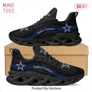 Dallas Cowboys NFL Blue Mix Black Max Soul Shoes Fan Gift