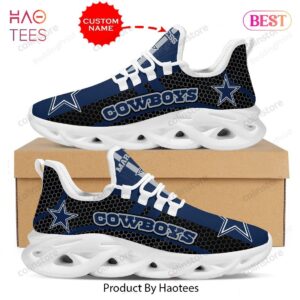 Dallas Cowboys NFL Custom Name Max Soul Shoes