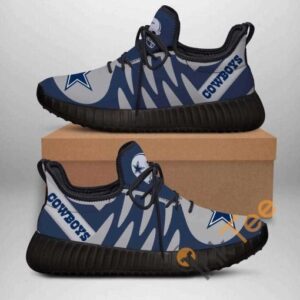 Dallas Cowboys No 365 Custom Shoes Personalized Name Yeezy Sneakers