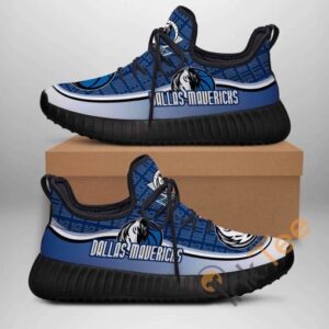 Dallas Mavericks Custom Shoes Personalized Name Yeezy Sneakers