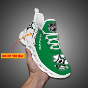 Dallas Stars Personalized NHL Max Soul Shoes
